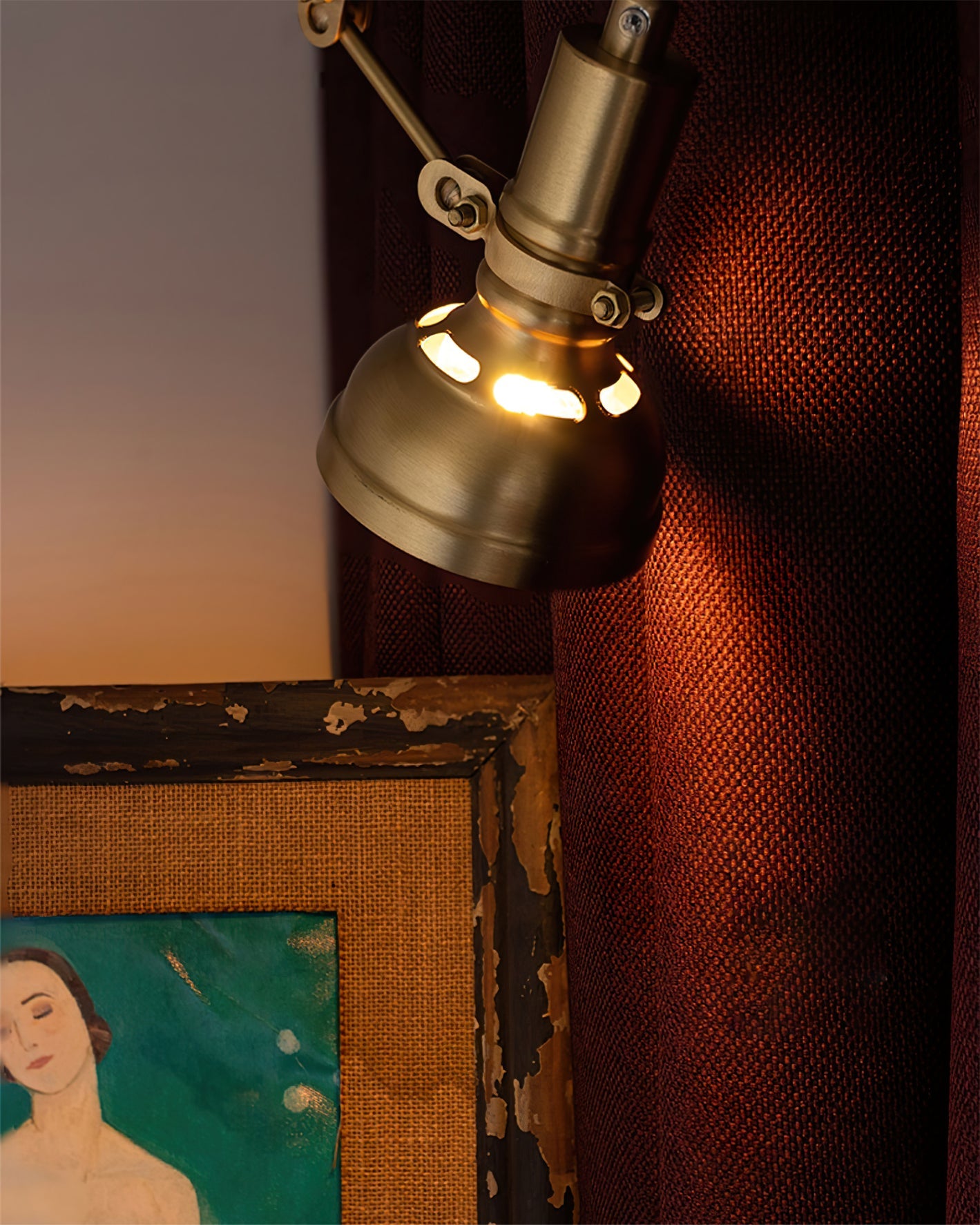 Miley Swing Arm Wall Light
