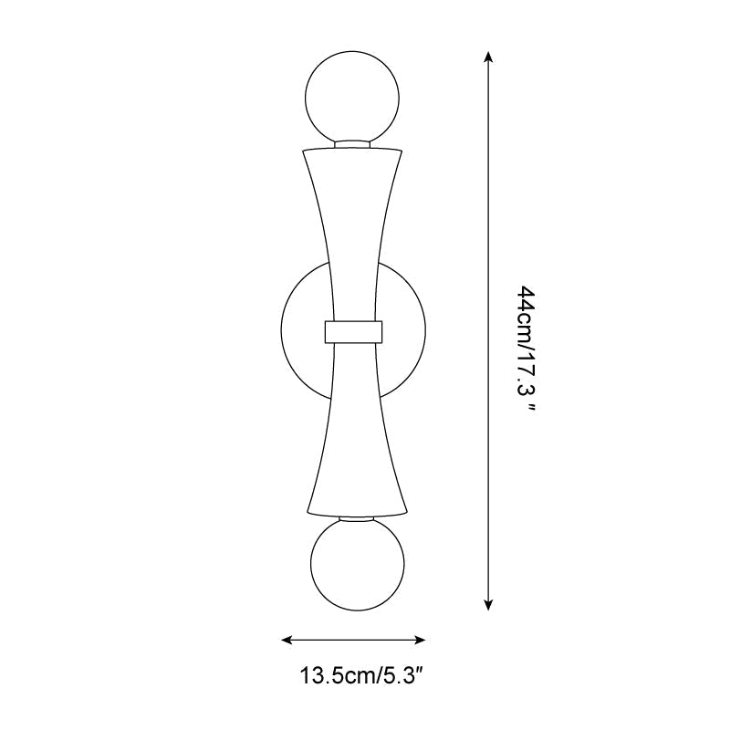 Keyta Natural Stone Wall Light