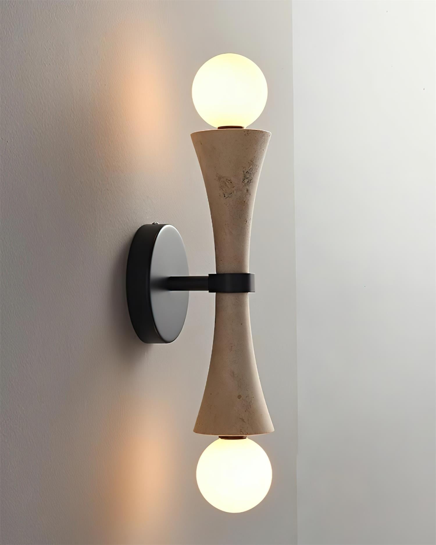 Keyta Natural Stone Wall Light