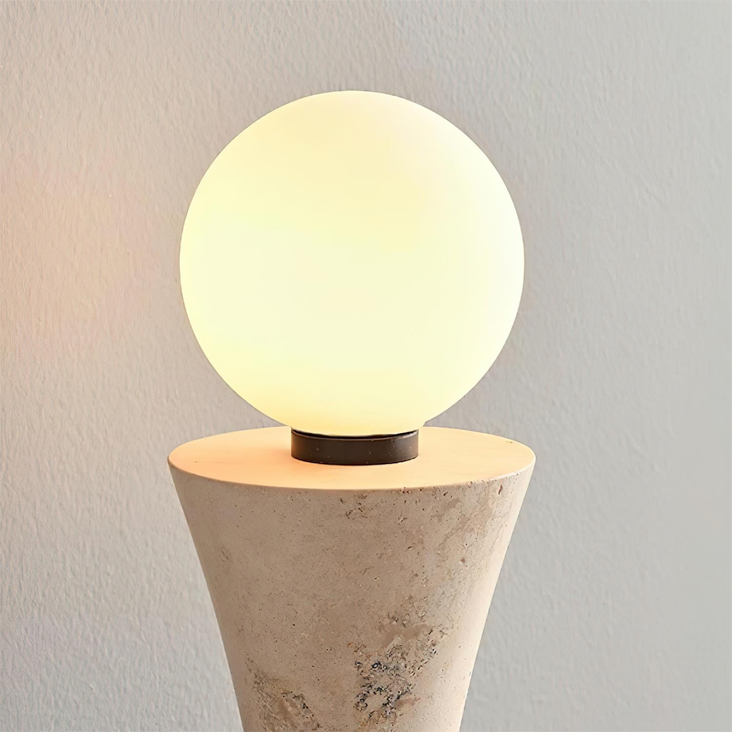 Keyta Natural Stone Wall Light
