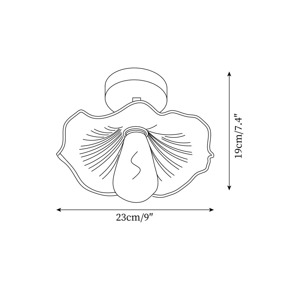 Clyvon Flower Ceiling Light