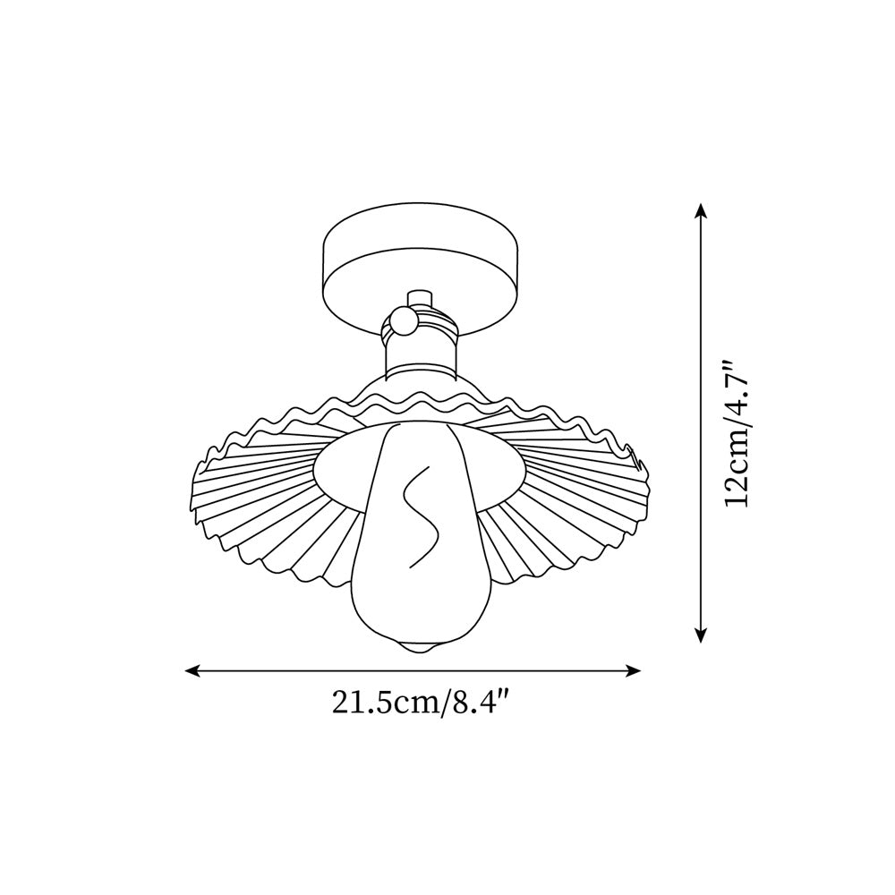Clyvon Flower Ceiling Light