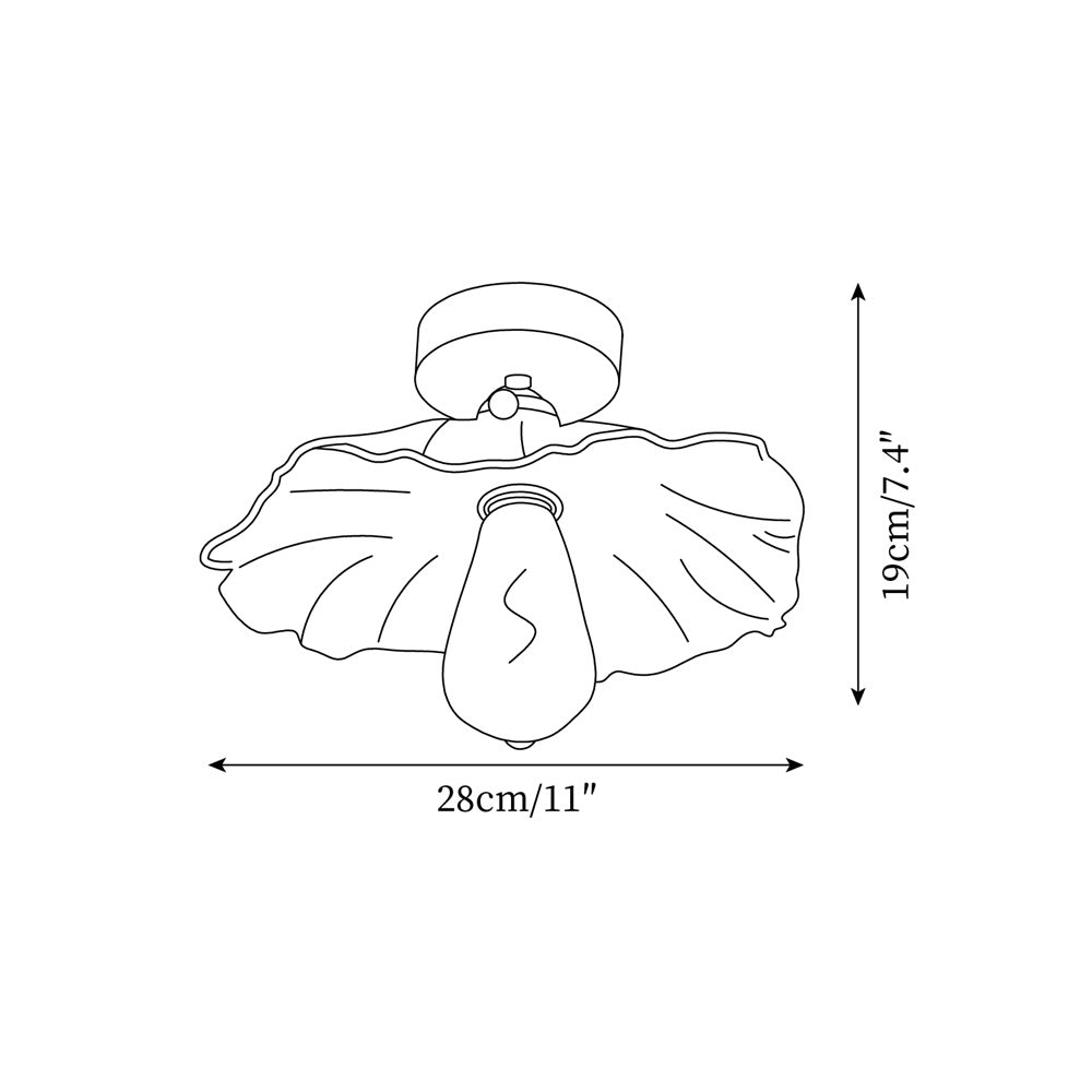 Clyvon Flower Ceiling Light