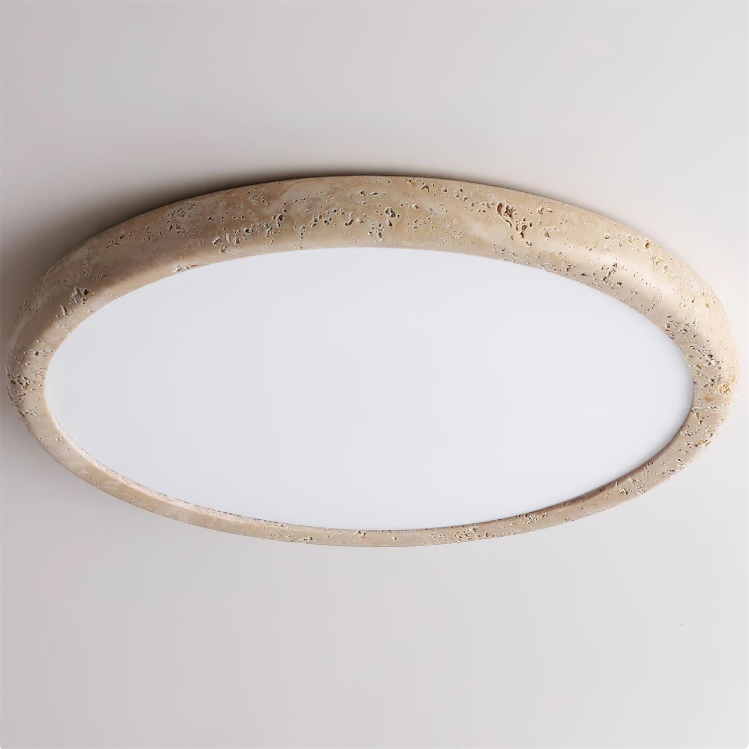 Elbato Travertine Ceiling Light