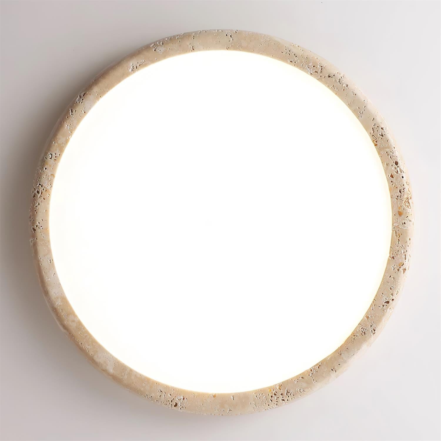 Elbato Travertine Ceiling Light