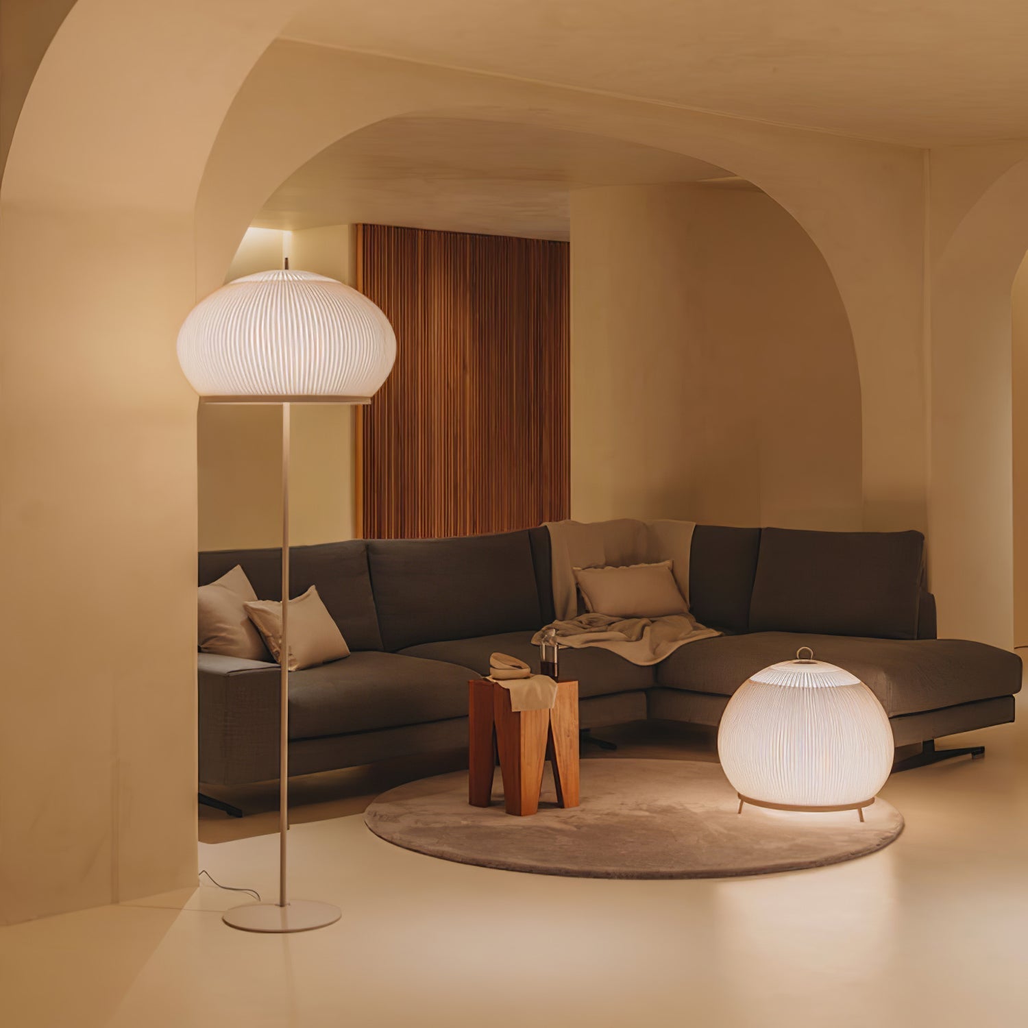 Mirelo Japandi Floor Lamp