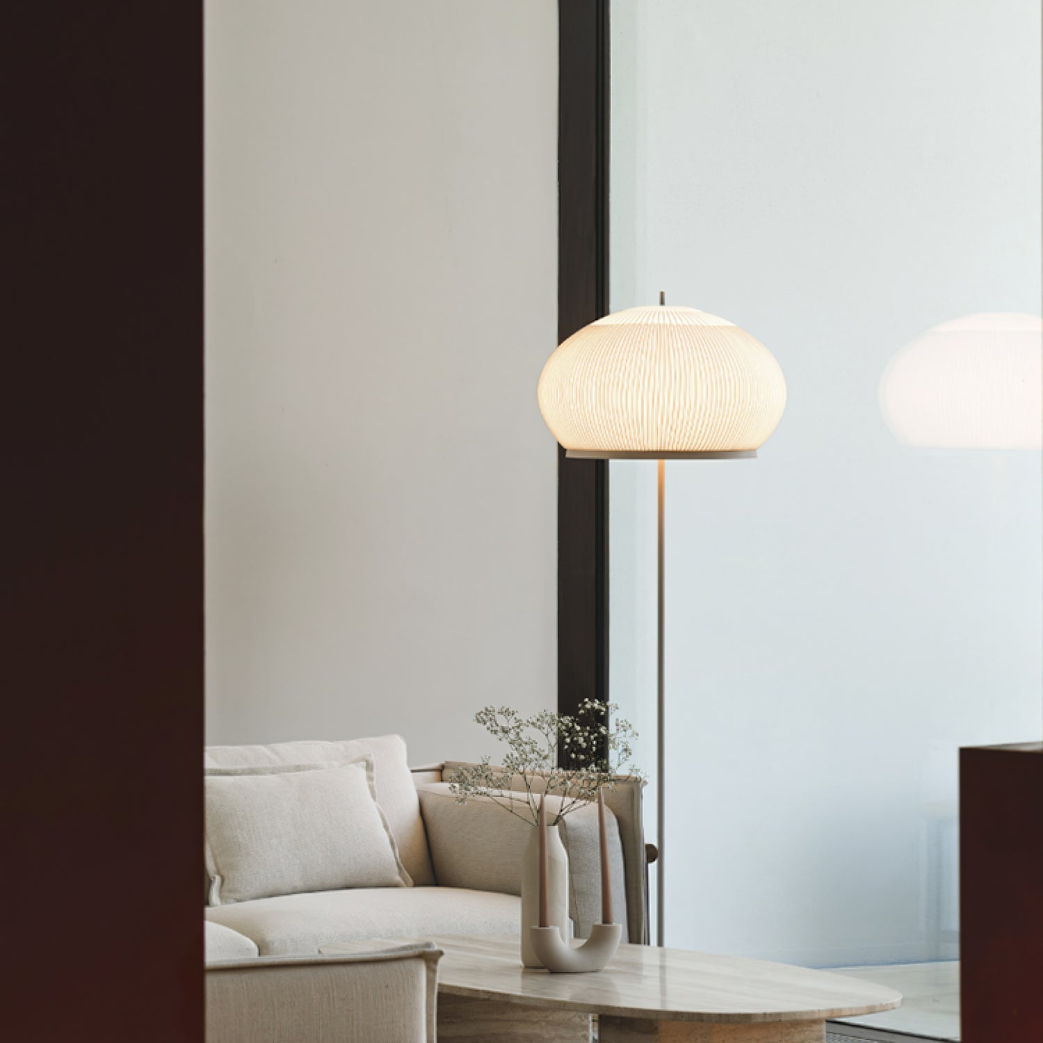 Mirelo Japandi Floor Lamp