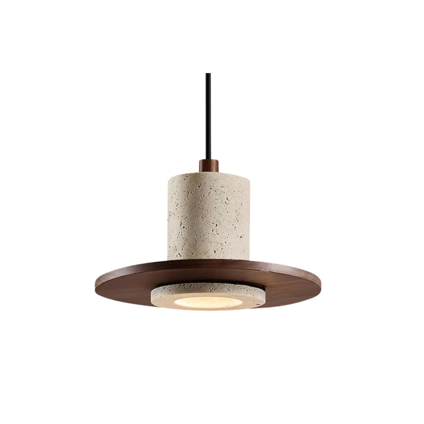 Klentezo Travertine Pendant Light