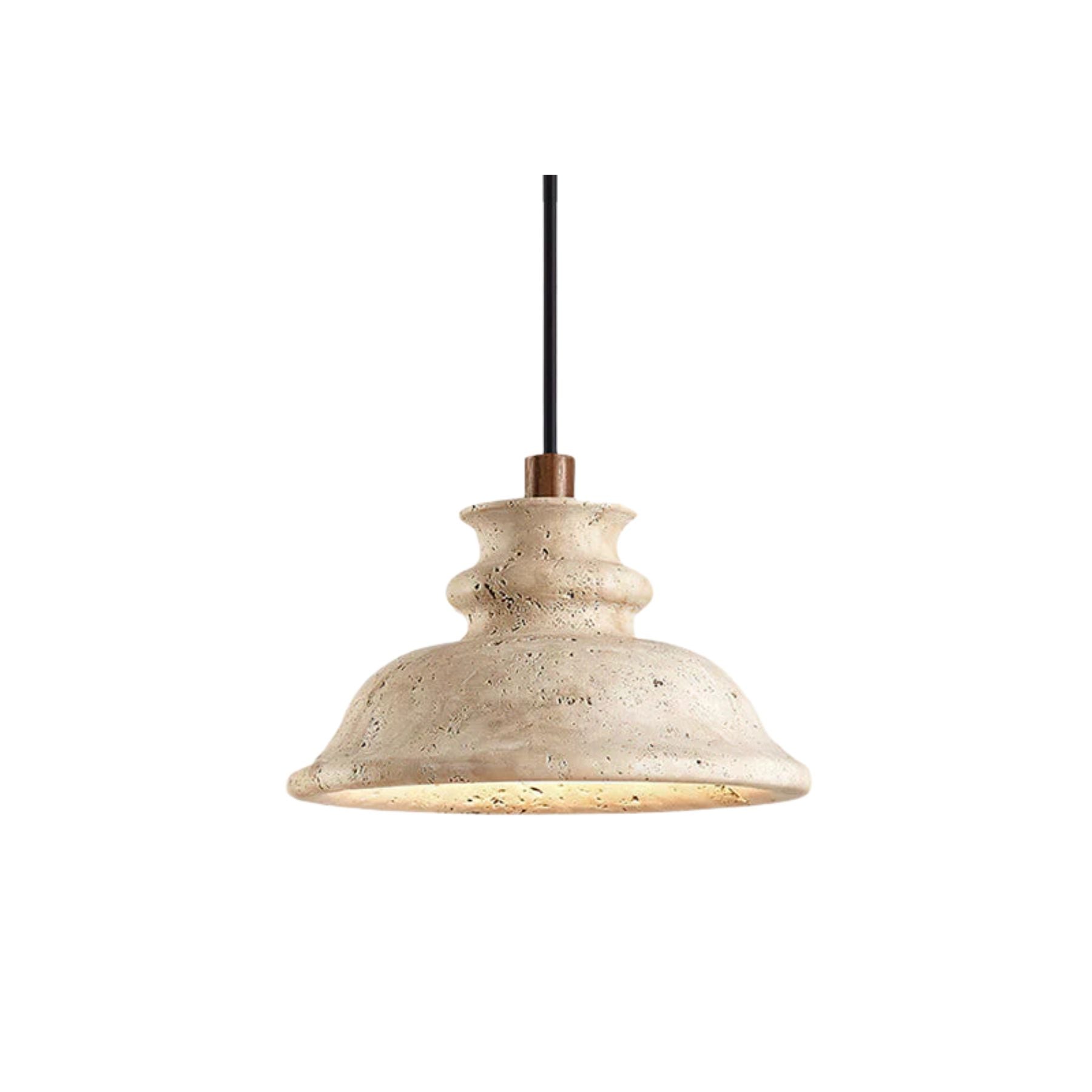 Lonamo Travertine Pendant Light