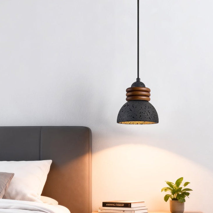 Kuro Travertine Pendant Light