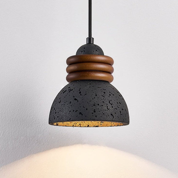Kuro Travertine Pendant Light