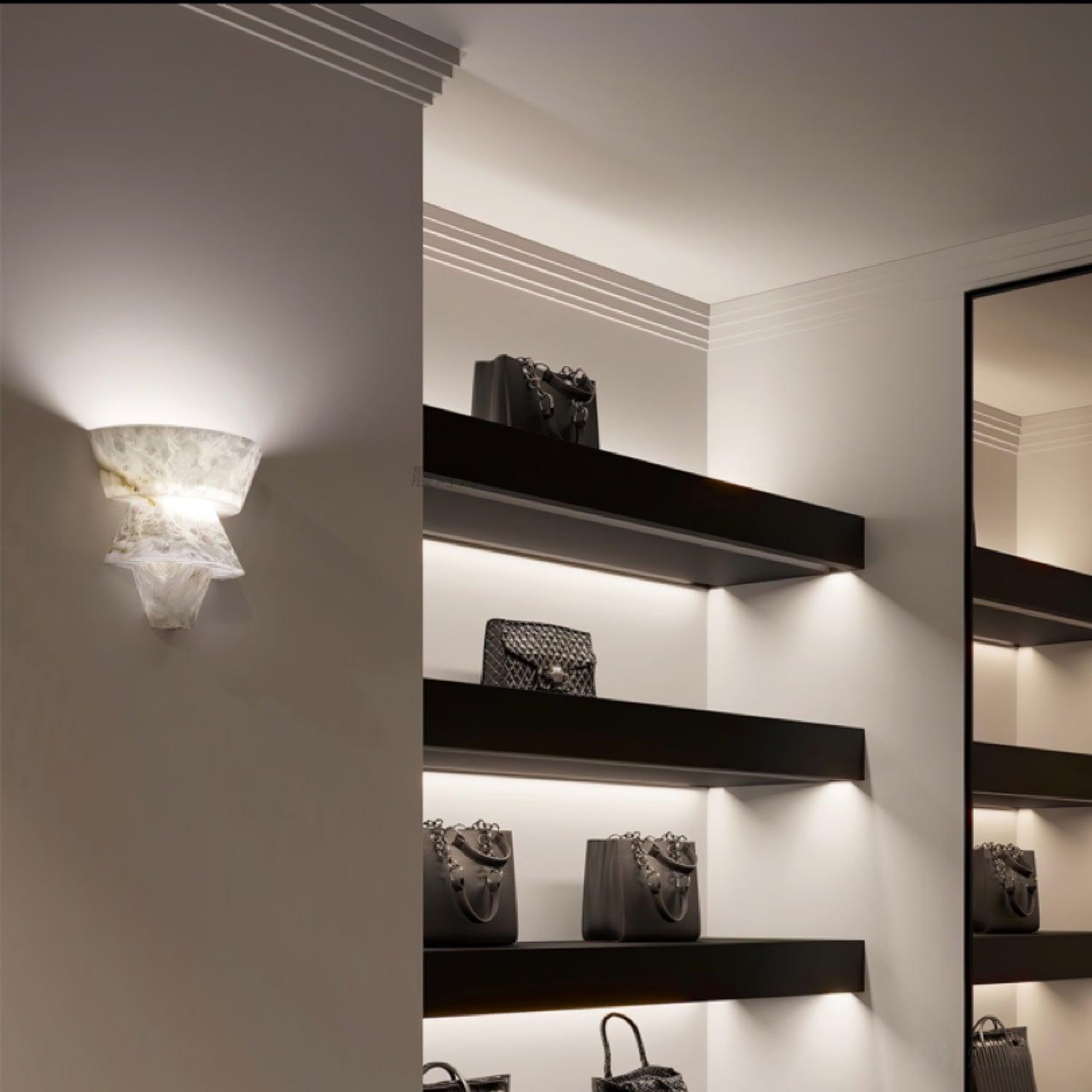 Rosvani Alabaster Wall Light
