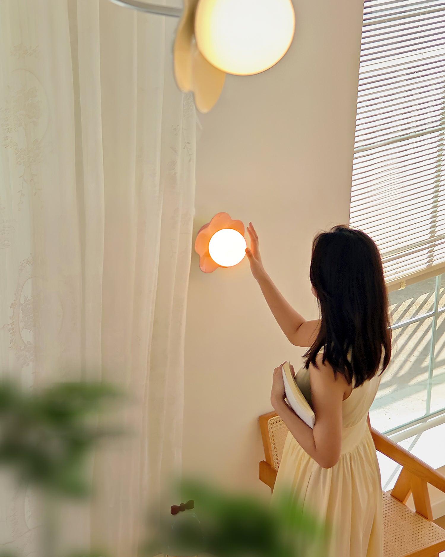 Forenna Floral Wall Light