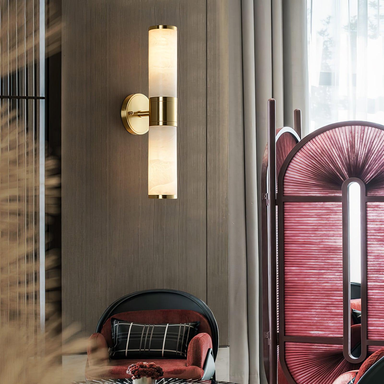 Tanzelo Alabaster Wall Light