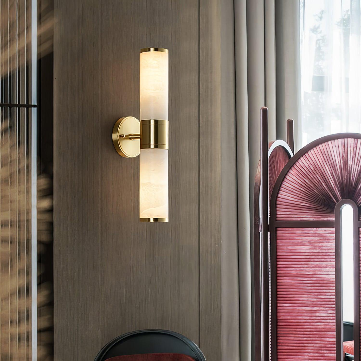 Tanzelo Alabaster Wall Light