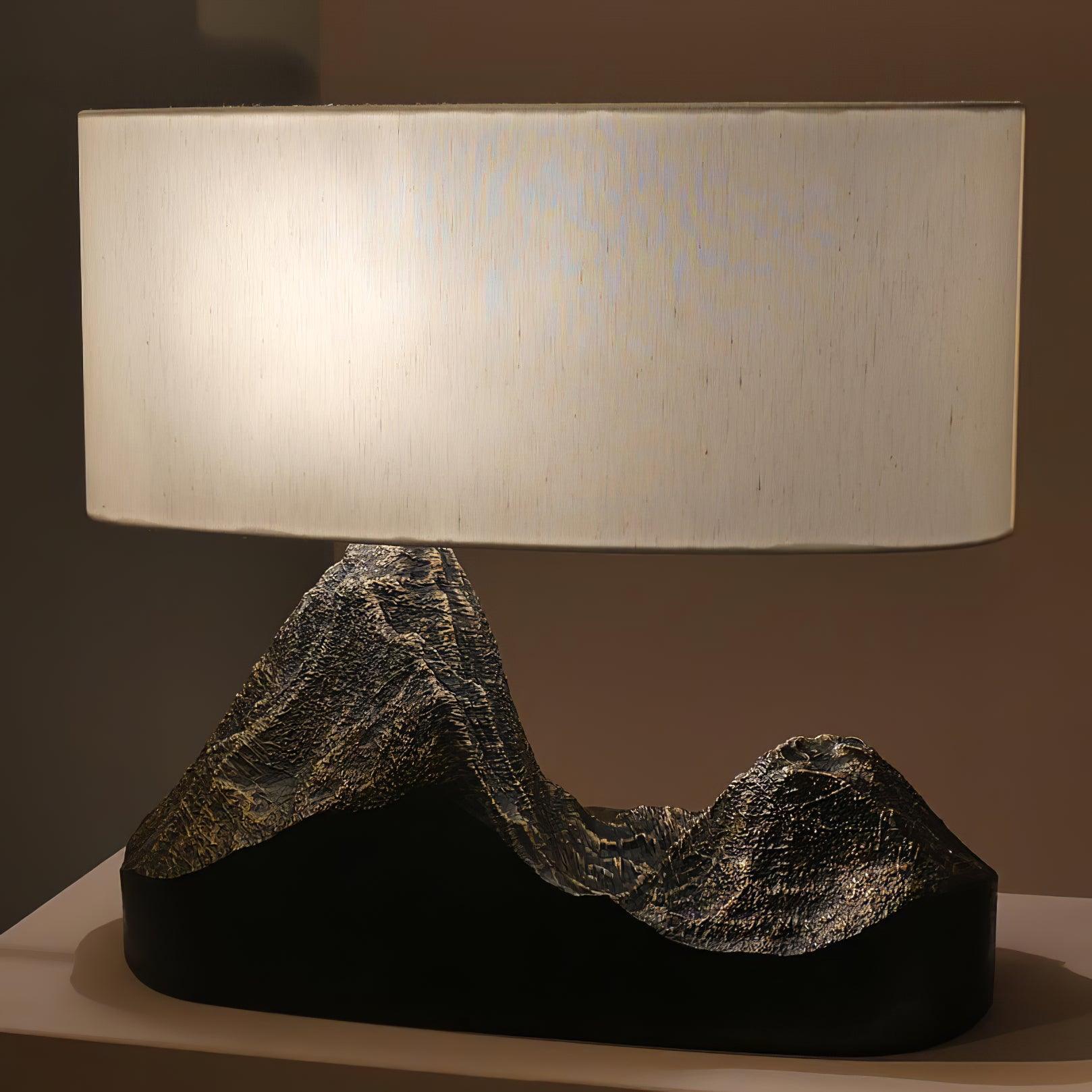 Noraya Mountain Scape Table Lamp