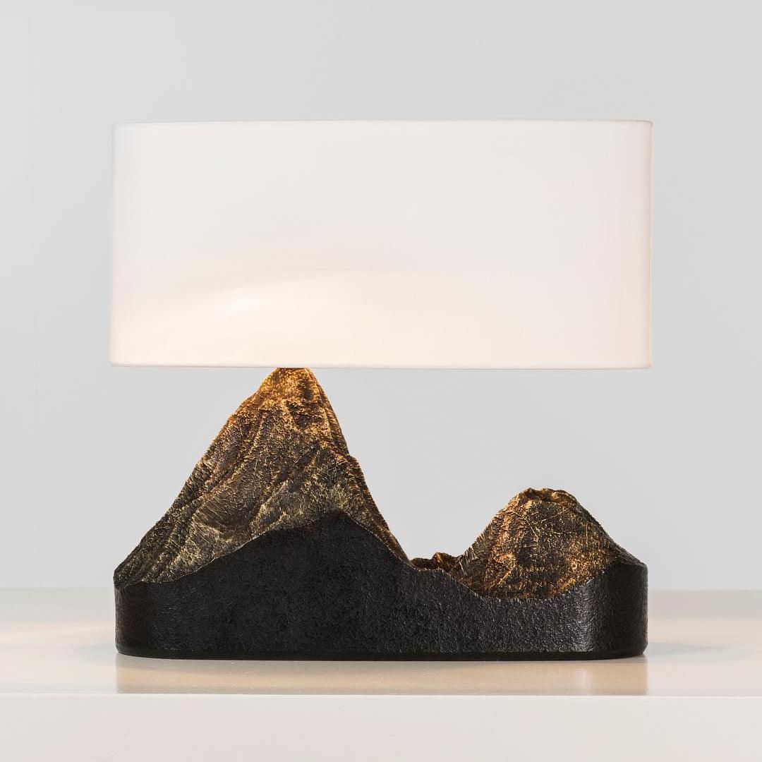 Noraya Mountain Scape Table Lamp