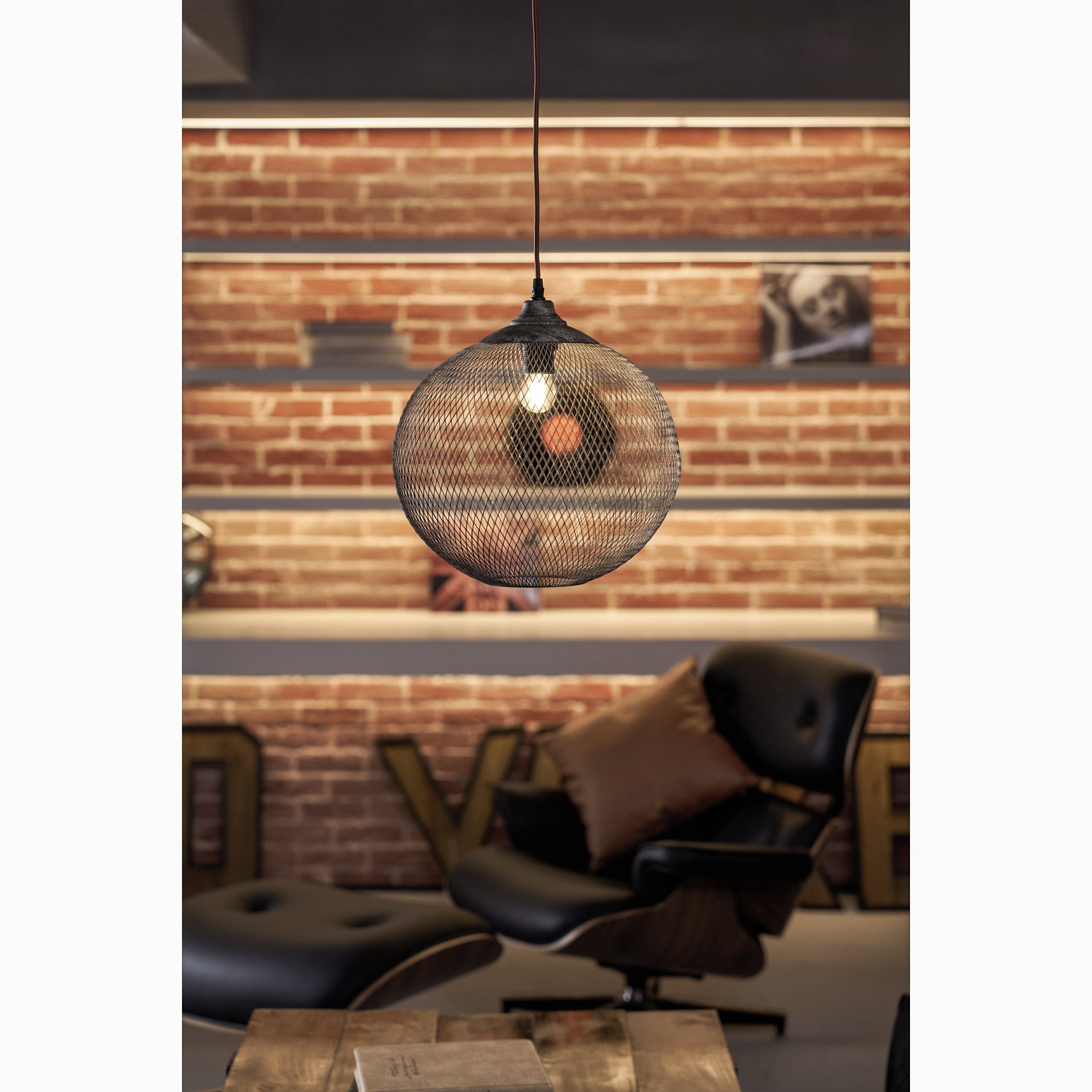 Lonester Mesh Pendant Light
