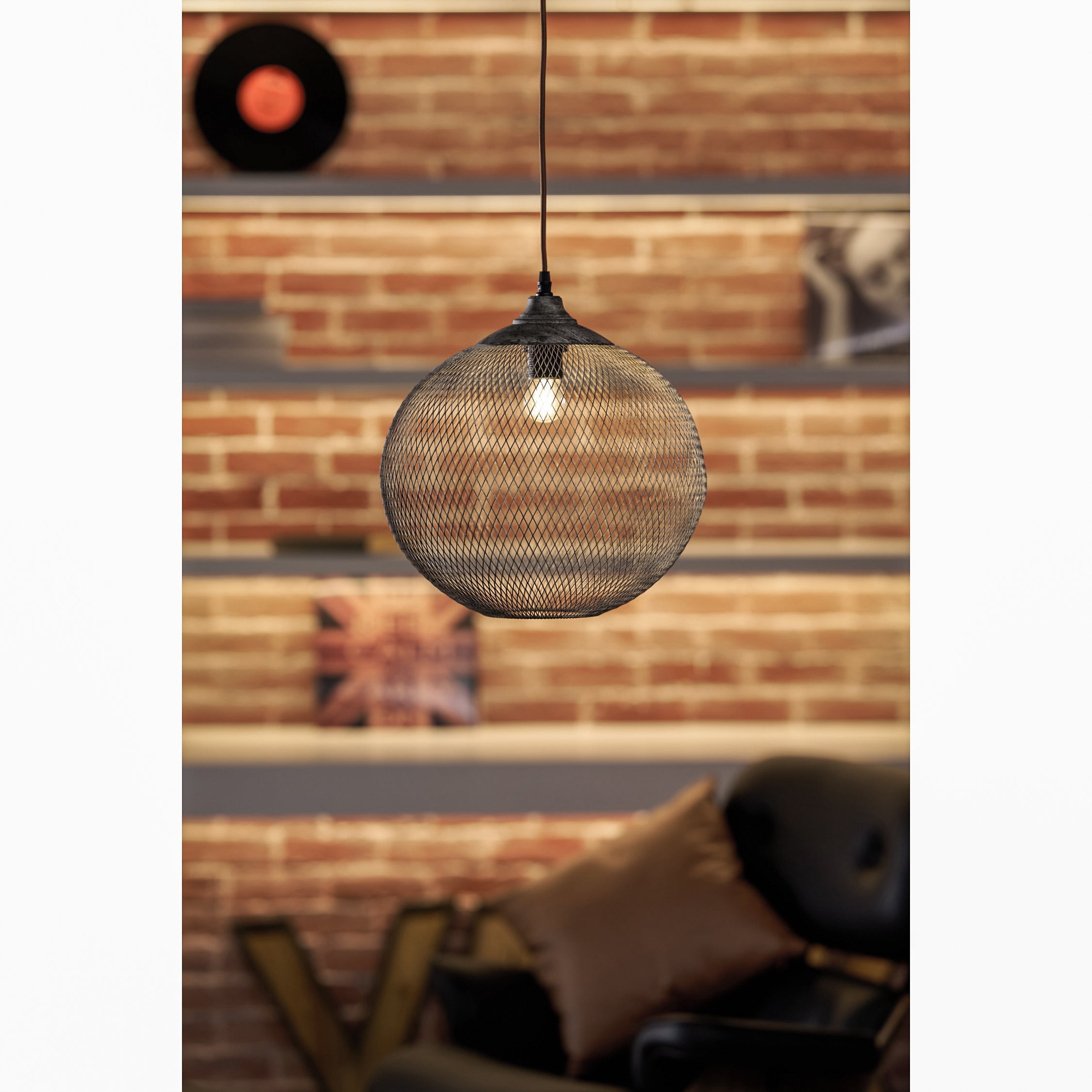Lonester Mesh Pendant Light
