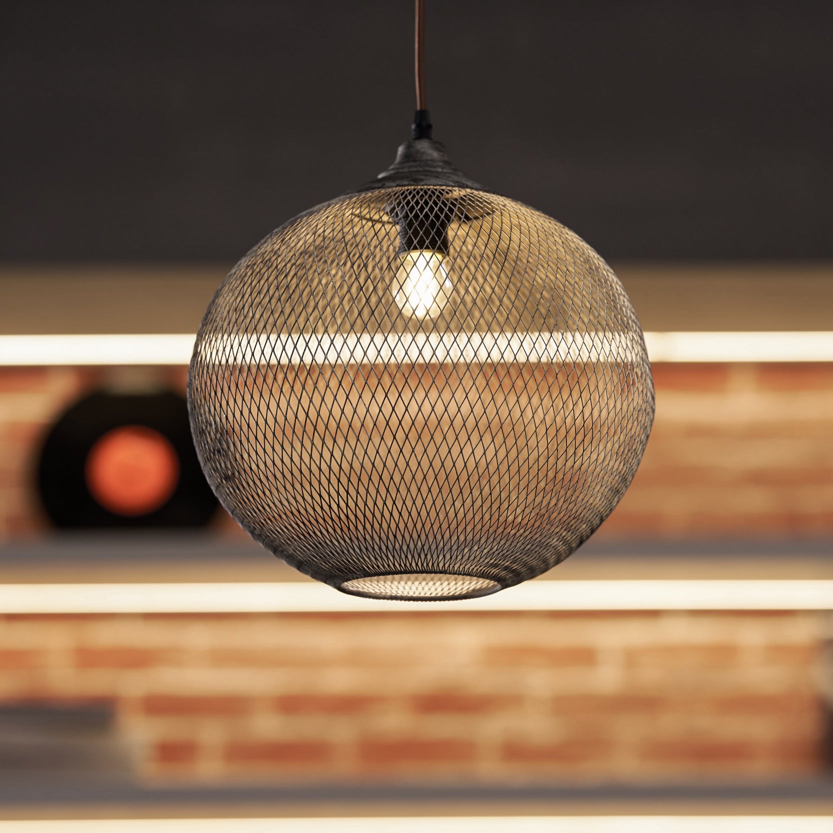 Lonester Mesh Pendant Light