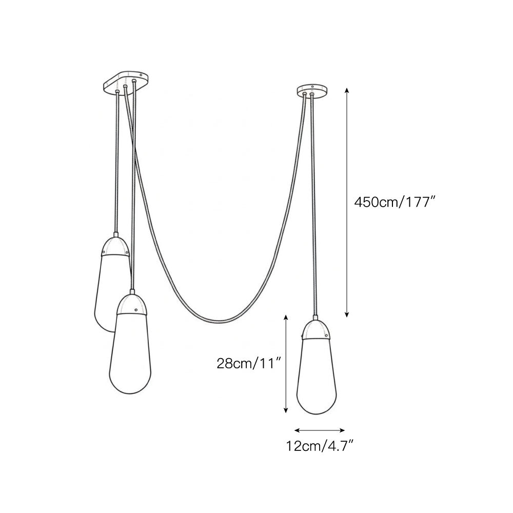 Ariwyn Teardrop Pendant Light