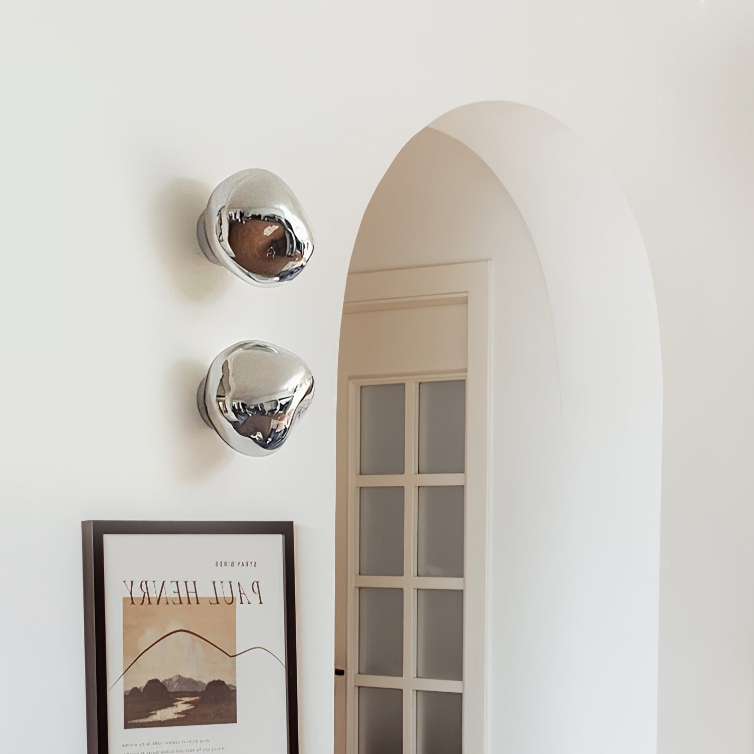 Syrlion Orb Wall Light With Plug