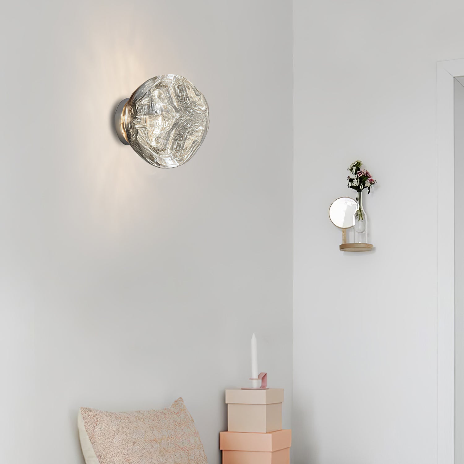Syrlion Orb Wall Light With Plug