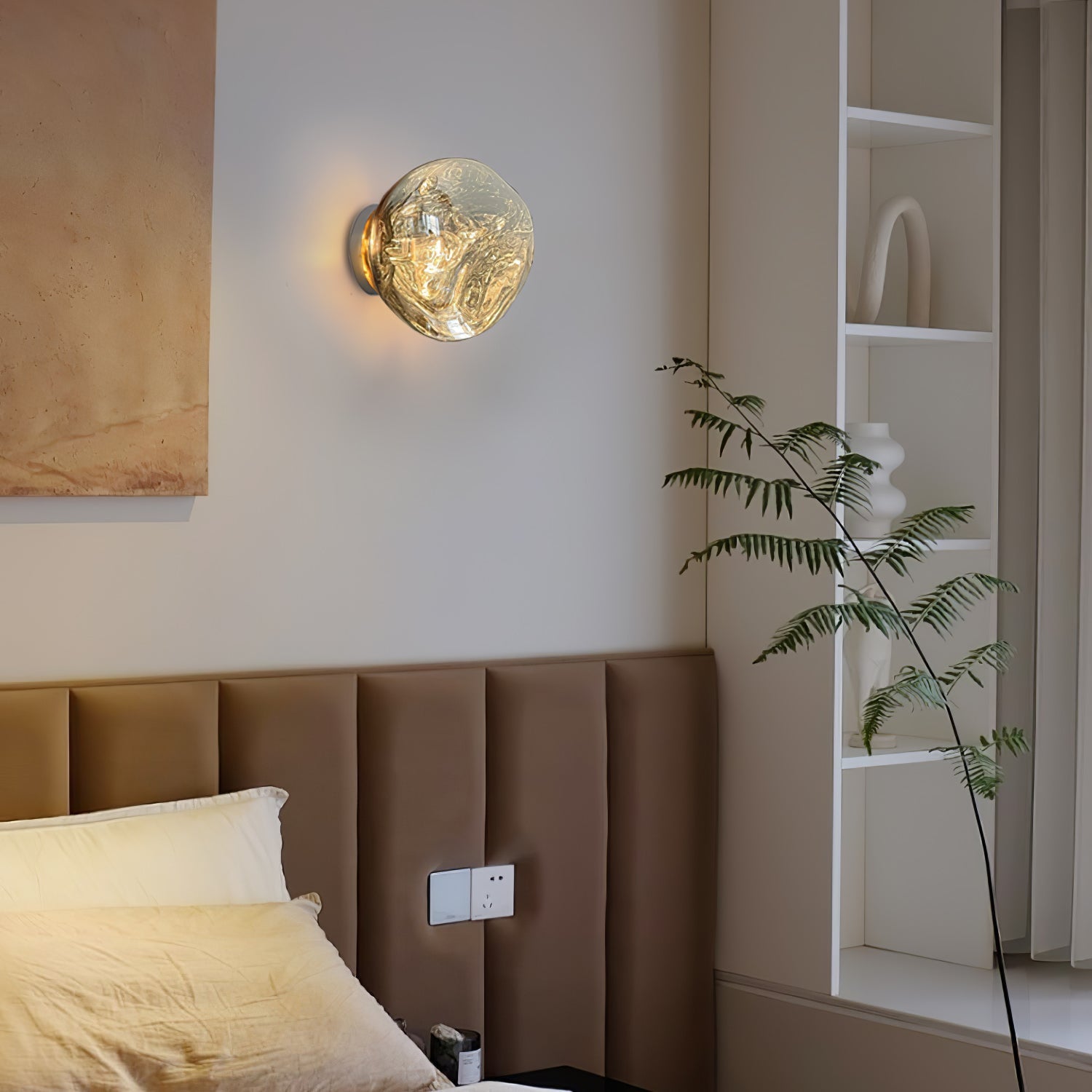 Syrlion Orb Wall Light With Plug
