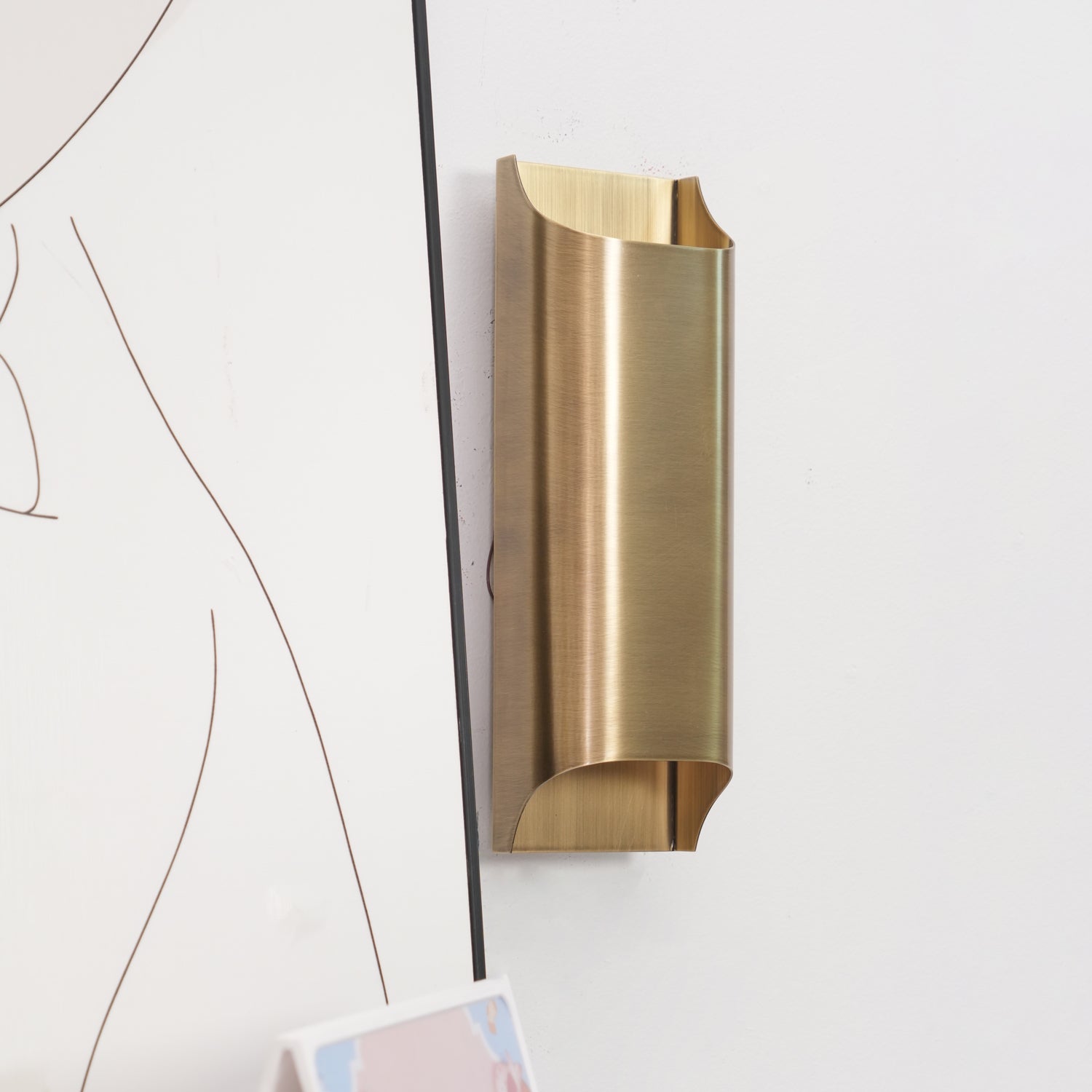 Lelo Brass Wall Light
