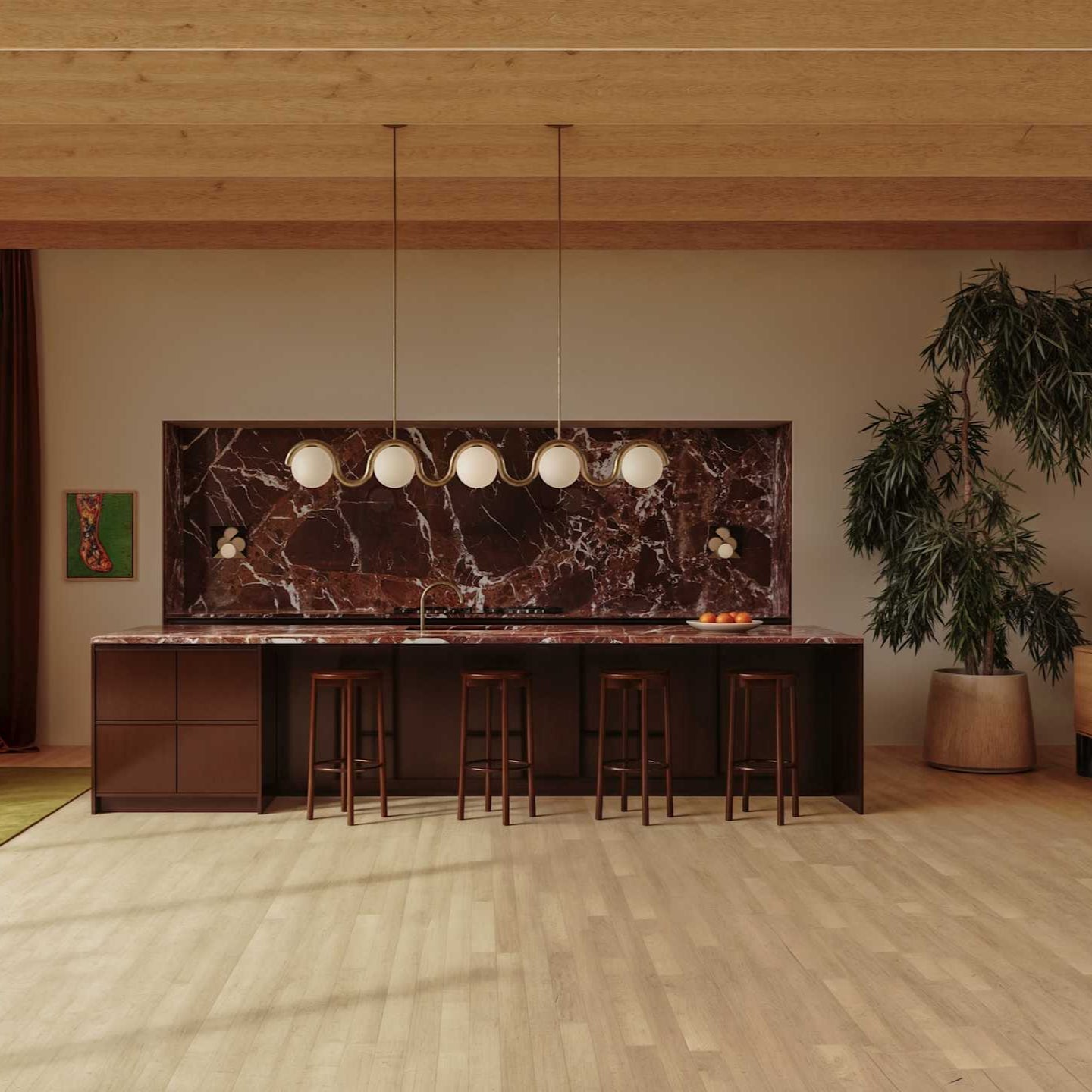Daleroay Linear Pendant Light
