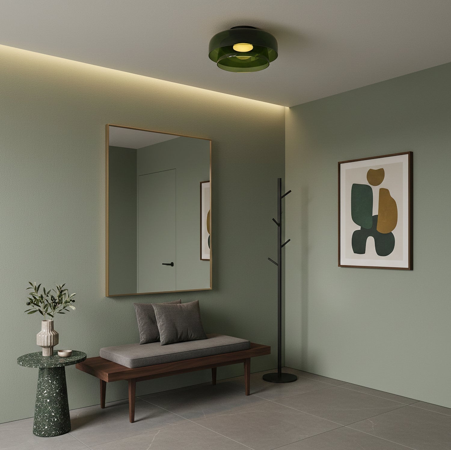 Dunton Round Ceiling Light