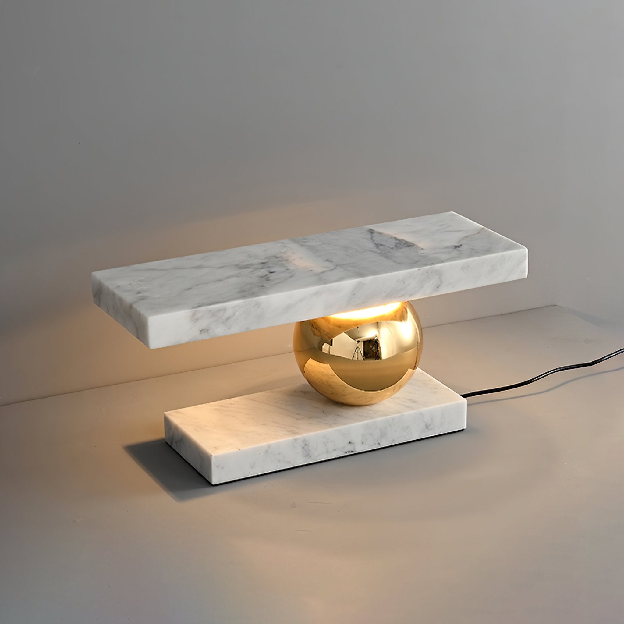 Ballsone Marble Table Lamp