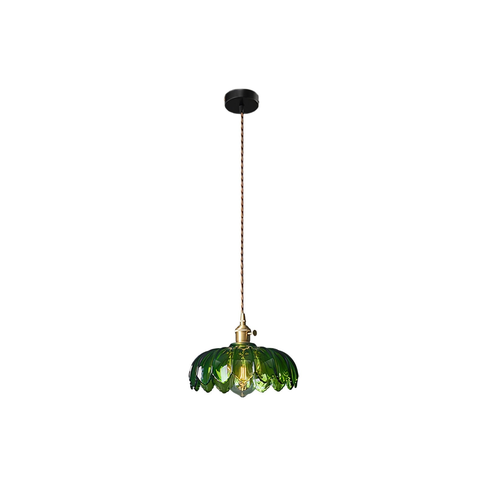 Fandero Flower Wood Design Pendant Light