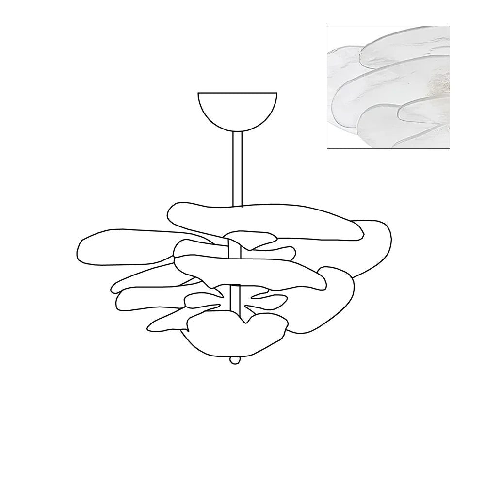 Paxinra Layered Chandelier
