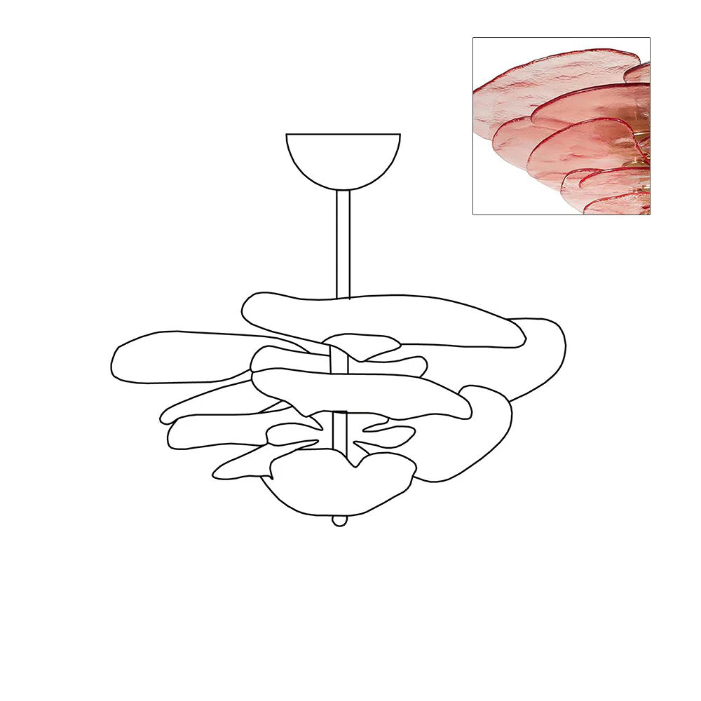 Paxinra Layered Chandelier