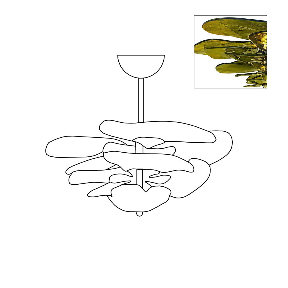 Paxinra Layered Chandelier