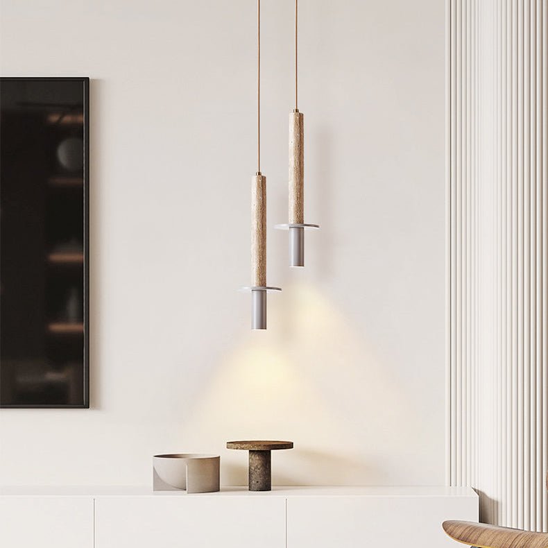Sotene Travertine Pendant Light