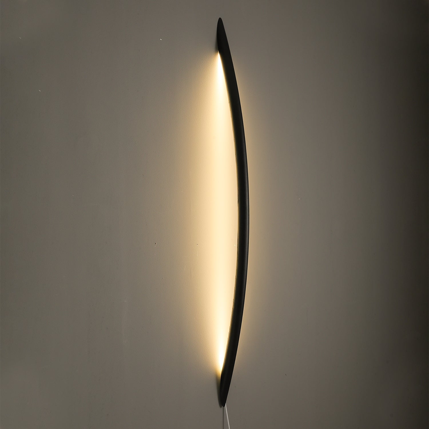 Lonema Curved Wooden Wall Light