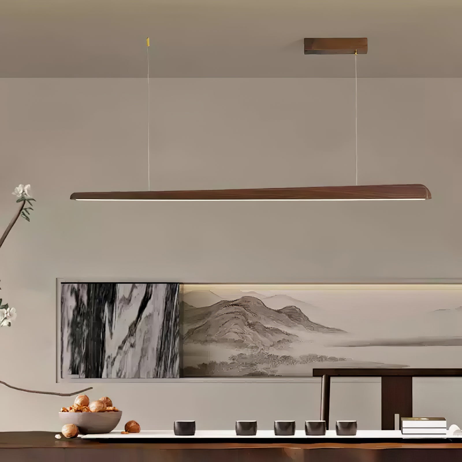 Trepaze Japandi Style Pendant Light