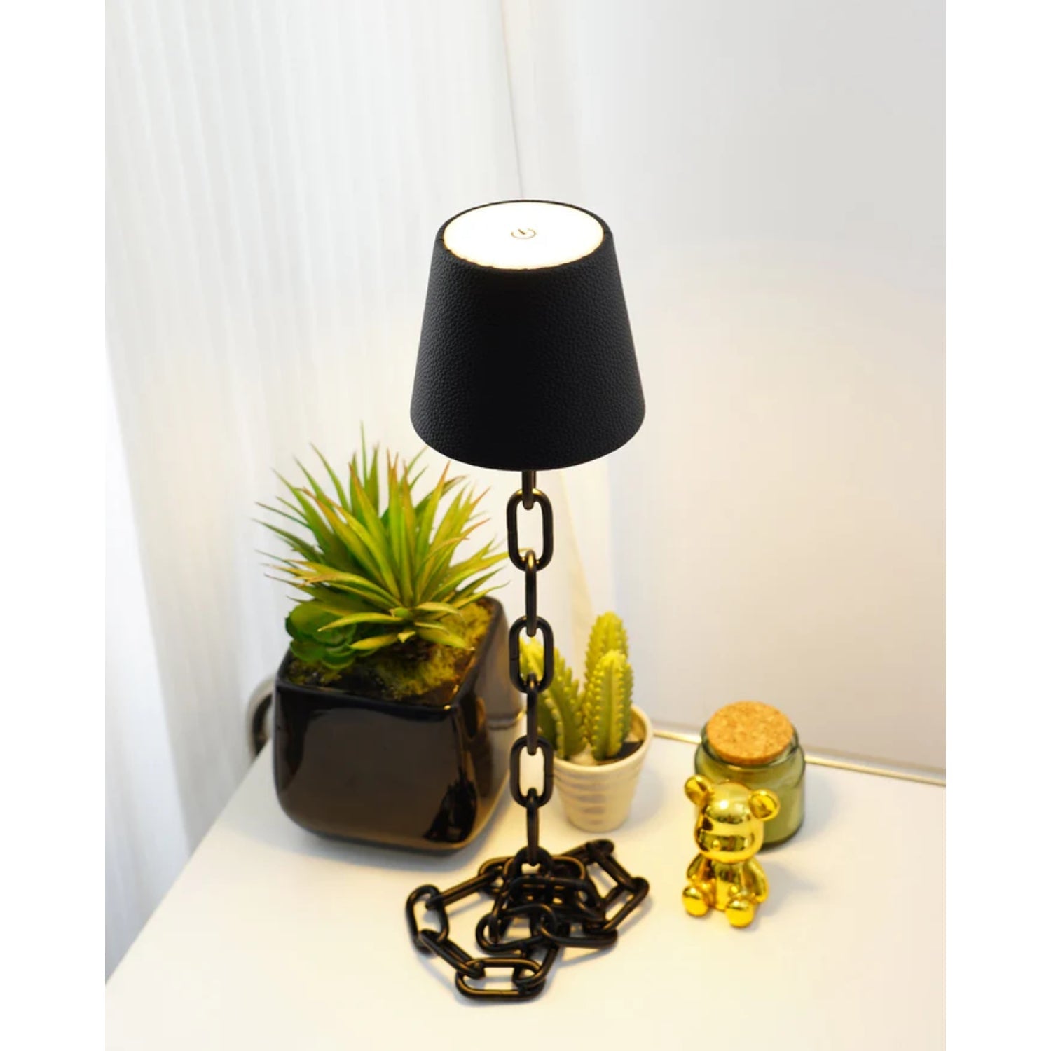 Light Chain Table Lamp