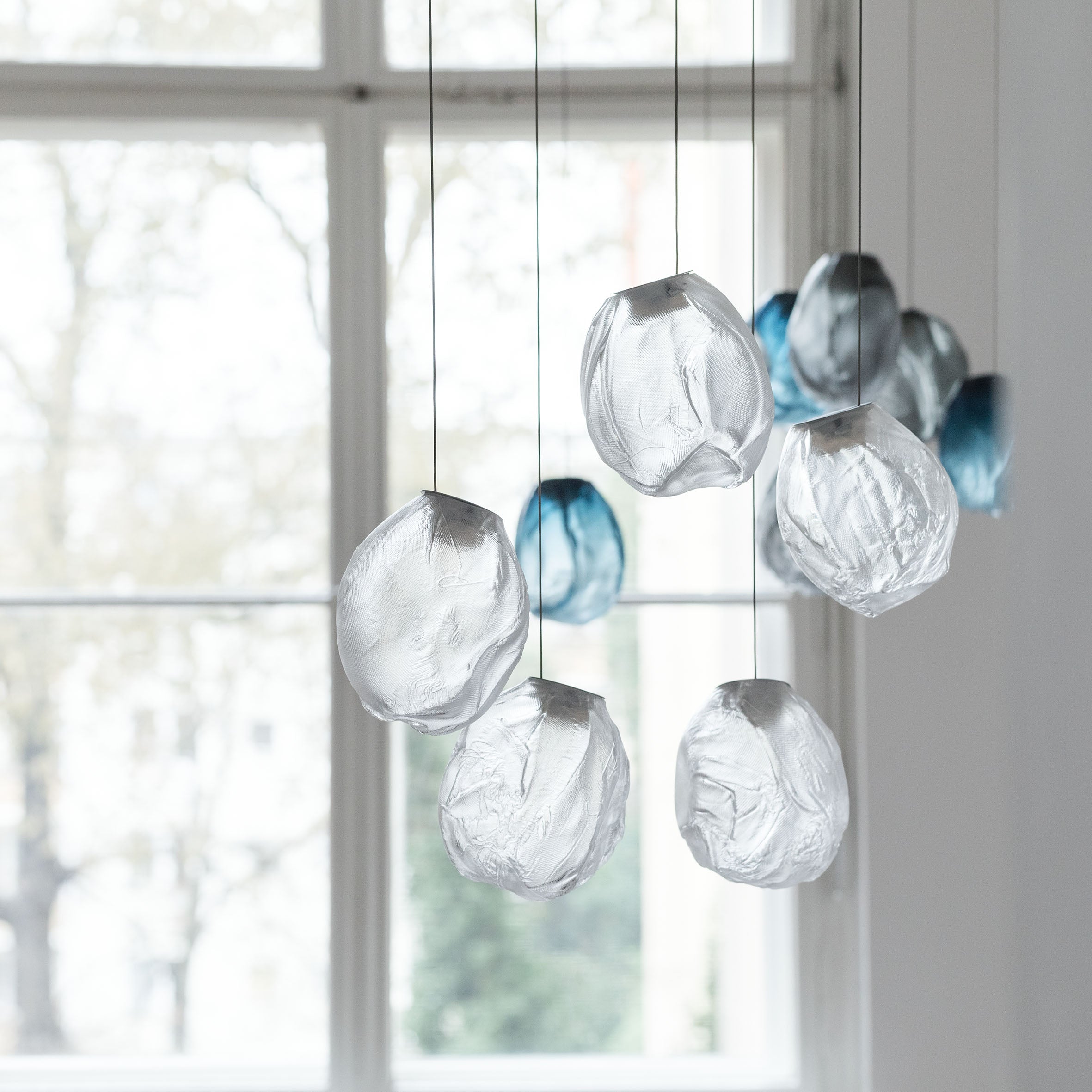 Stone Melt Pendant Light