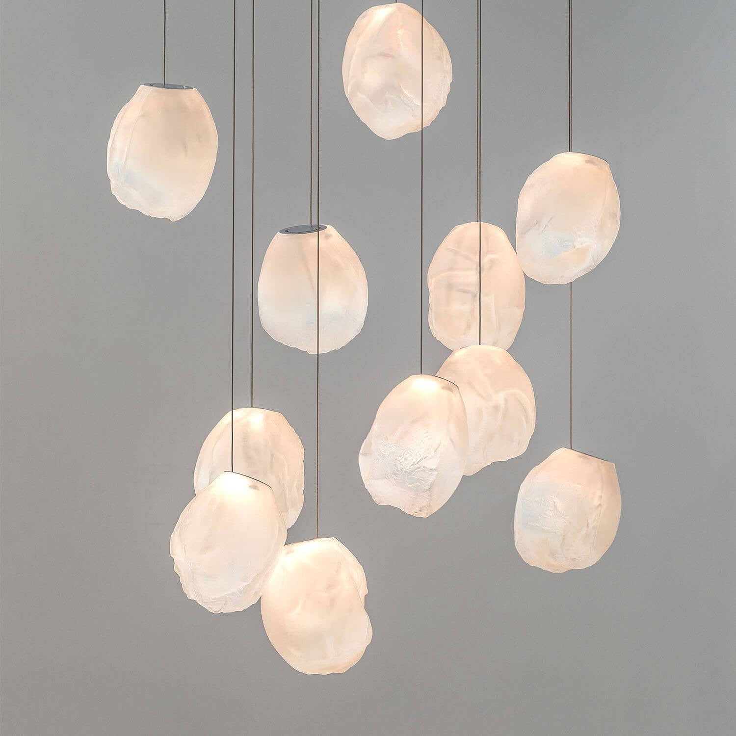 Stone Melt Pendant Light