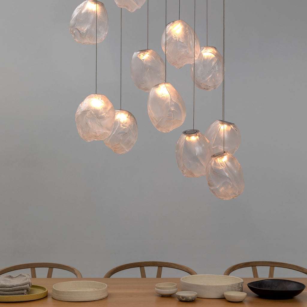 Stone Melt Pendant Light