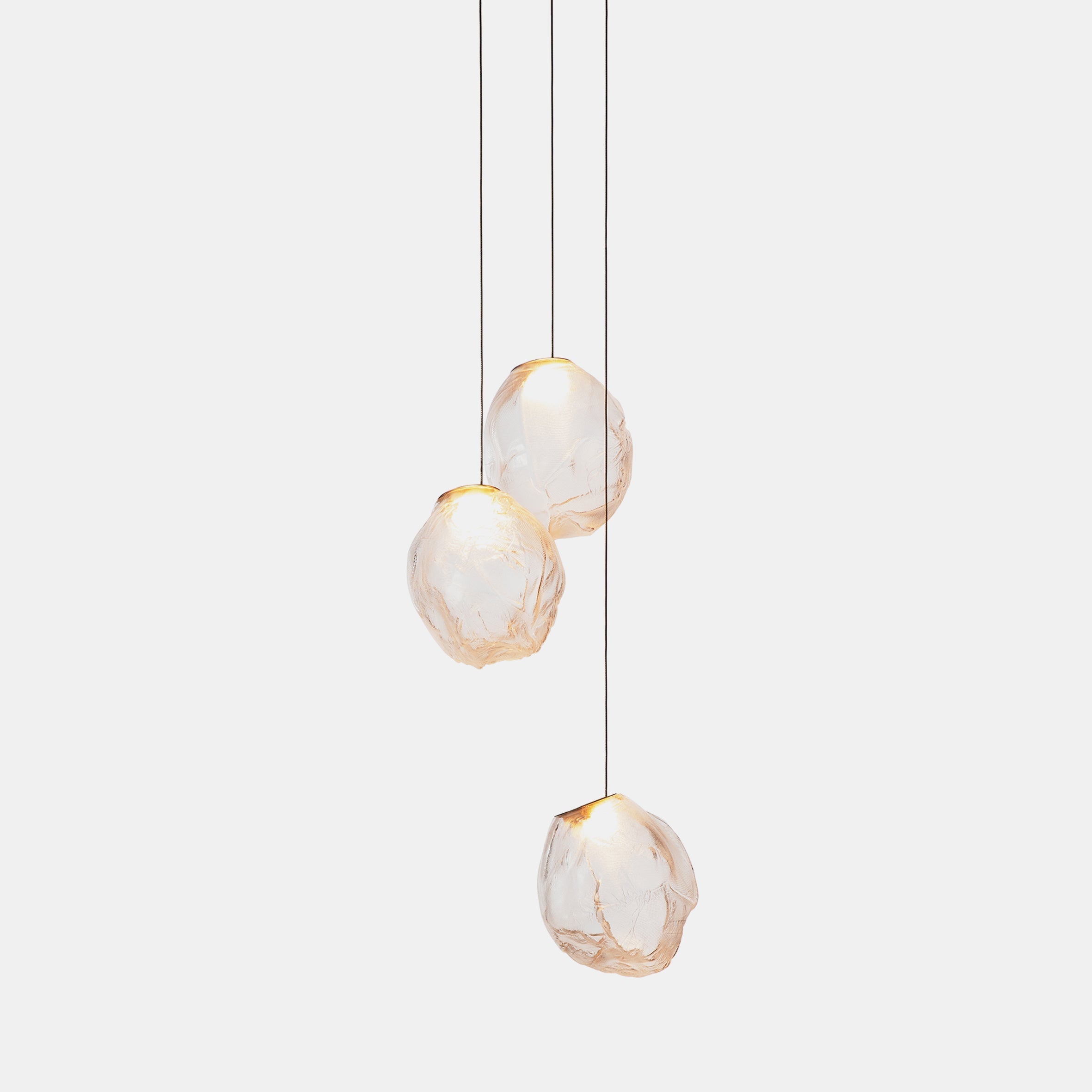 Stone Melt Pendant Light