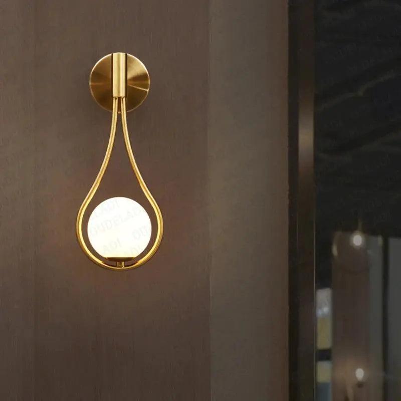 Lyvi Drop Design Wall Light