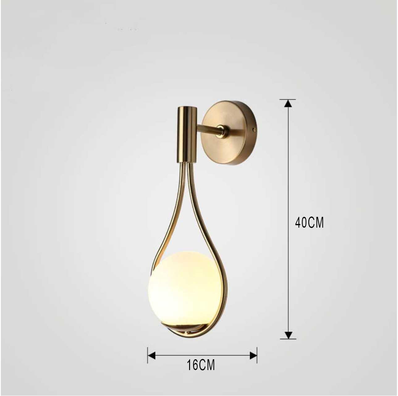 Lyvi Drop Design Wall Light