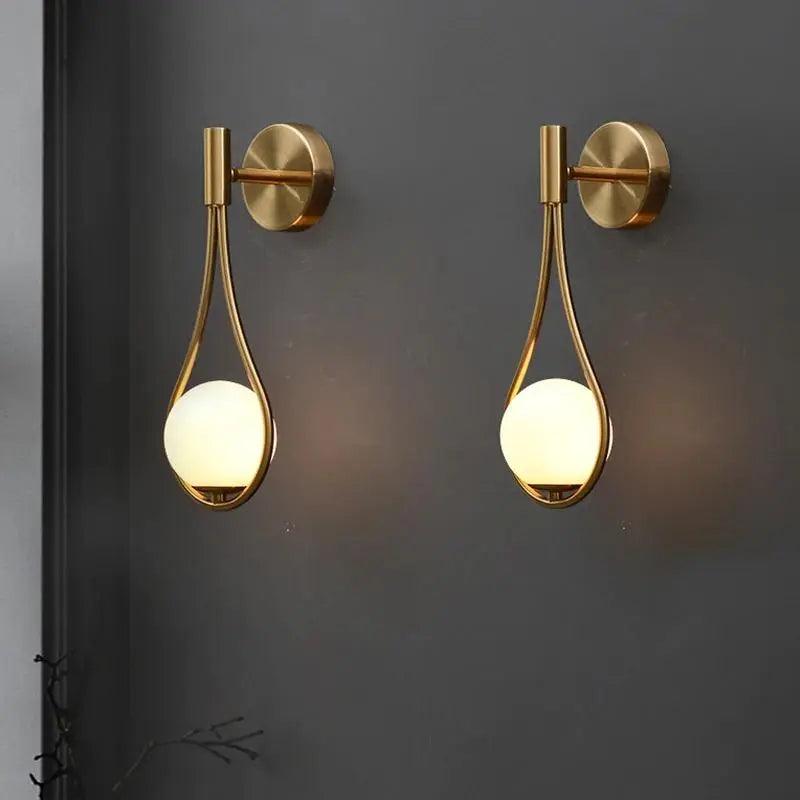 Lyvi Drop Design Wall Light