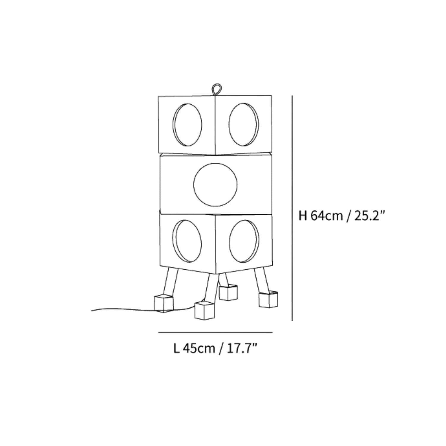 Roblok Floor Lamp