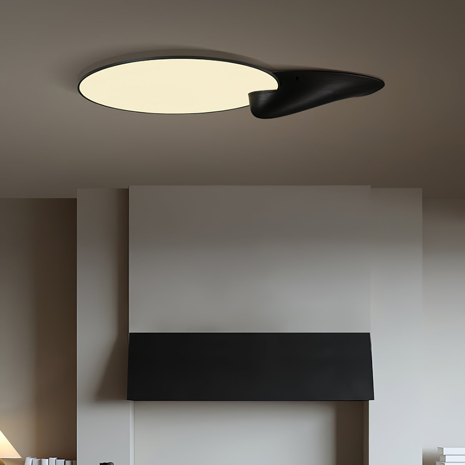 Yollen Disc Wooden Ceiling Light