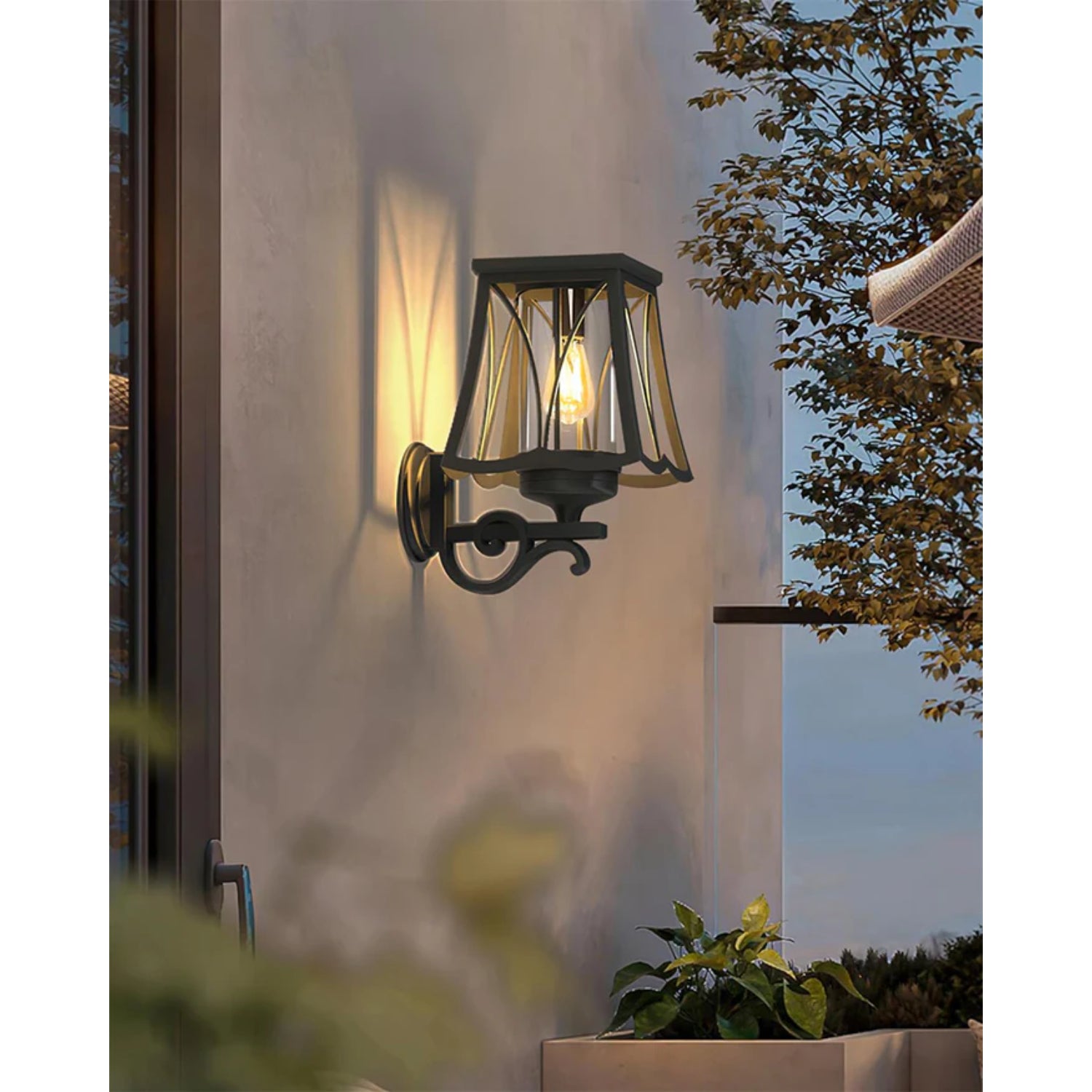 Loves Outdoor Lantern Wall Light